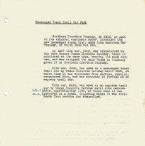 Section 8 - Passenger Trail Car [400] - Express Trail Car [616] Notes